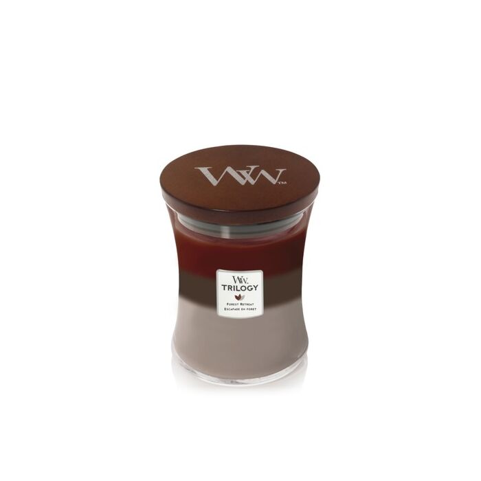 Woodwick Medium Jar Trilogy - Forest Retreat